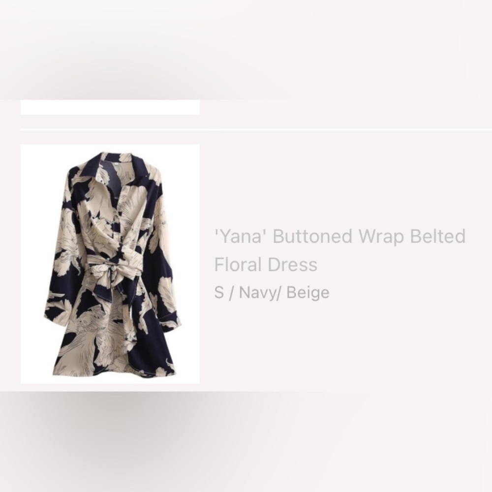 Goodnight Macaroon wrap dress